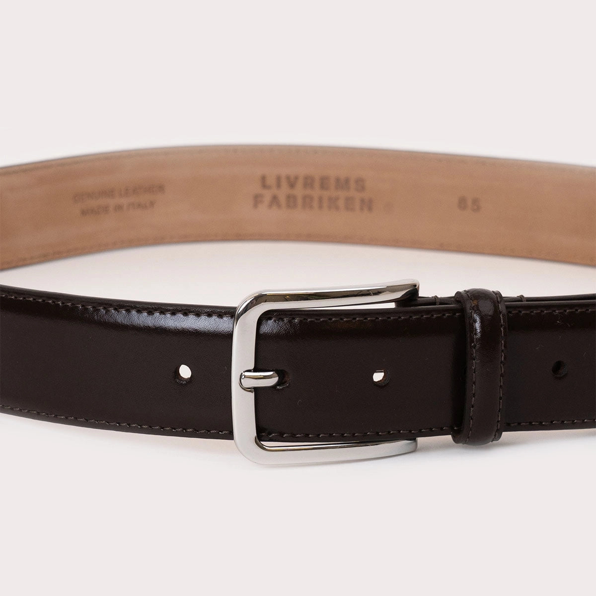 Limana Leather Belt - Brown